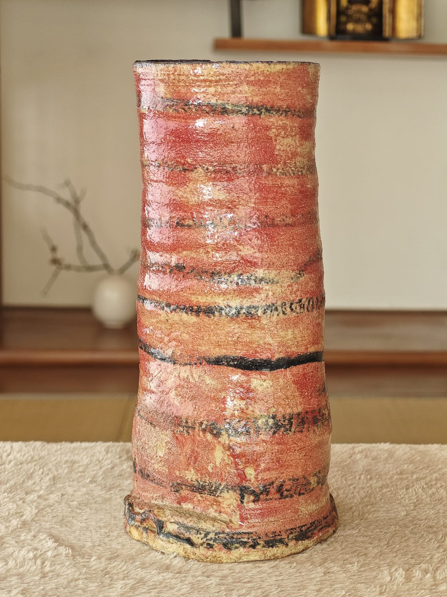 Ceramic Vase by Takatsuru Dai