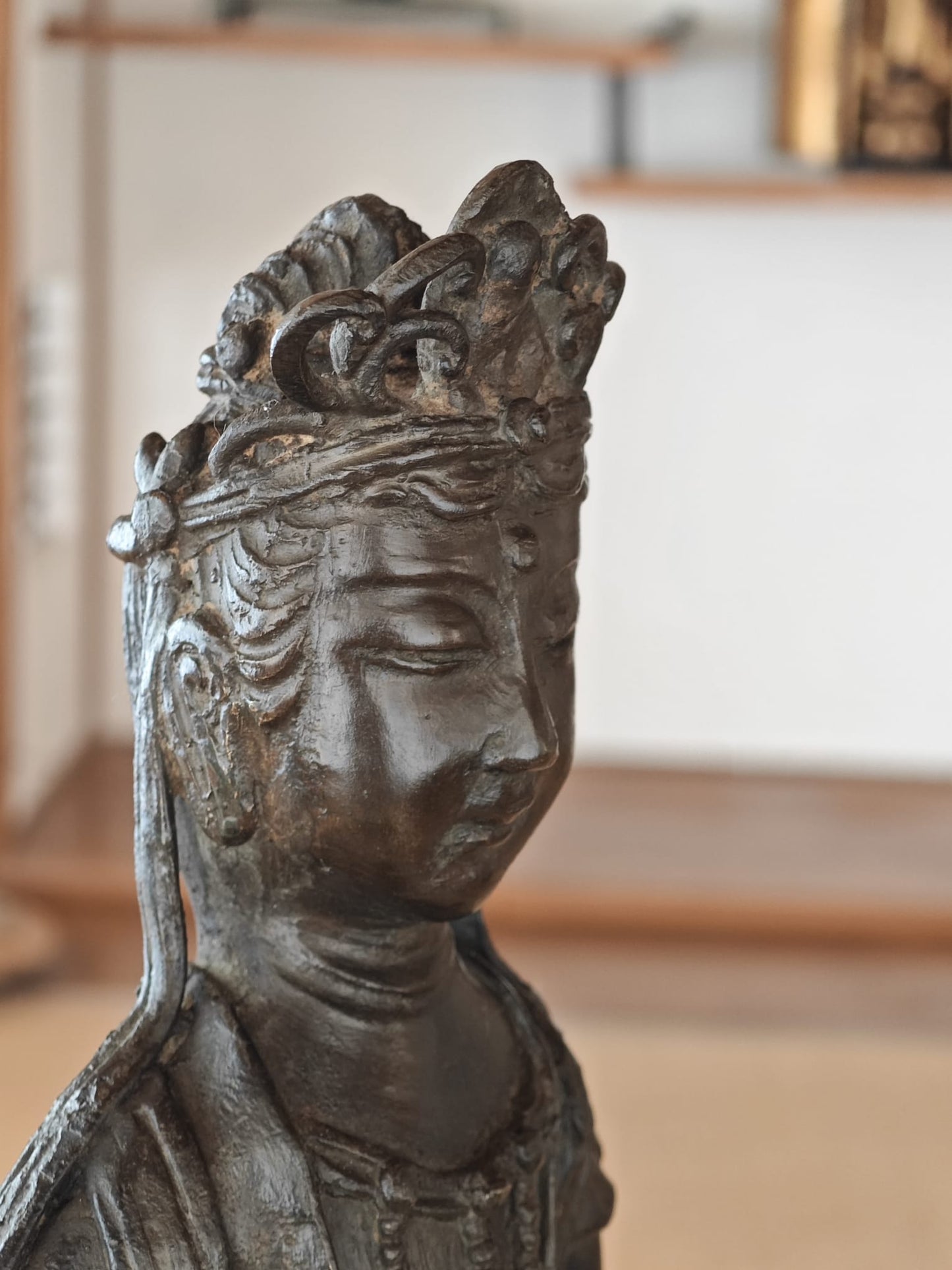 Korean Bronze Guan Yin