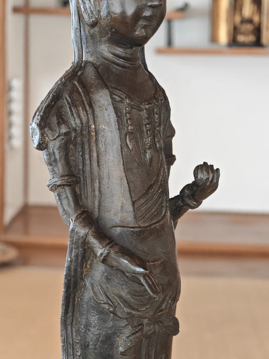 Korean Bronze Guan Yin