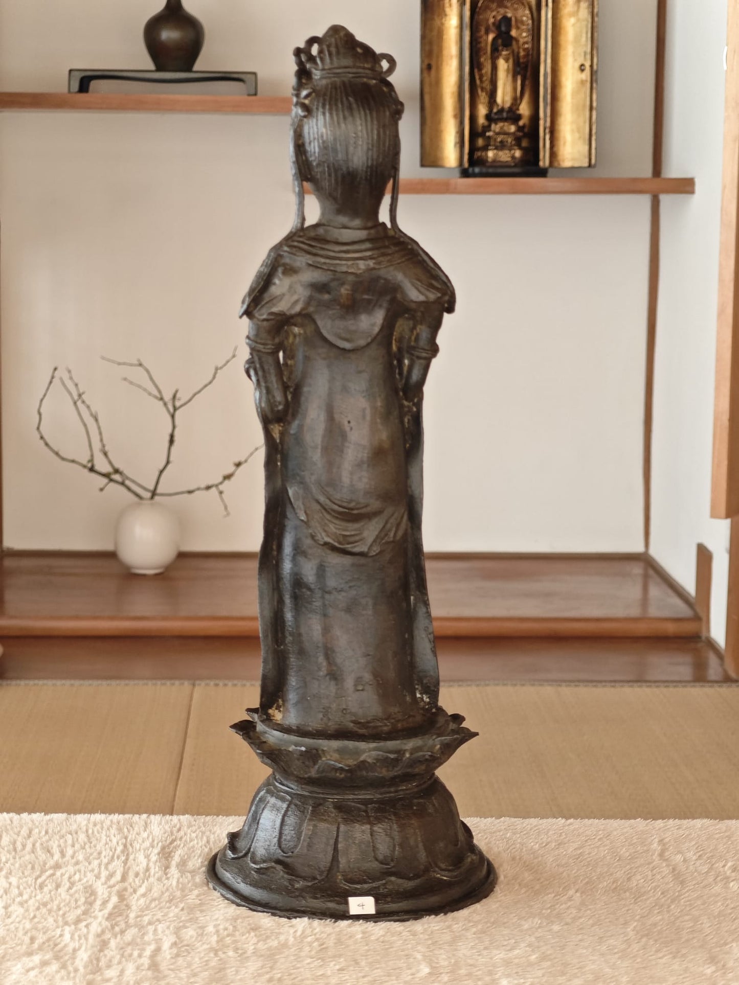 Korean Bronze Guan Yin