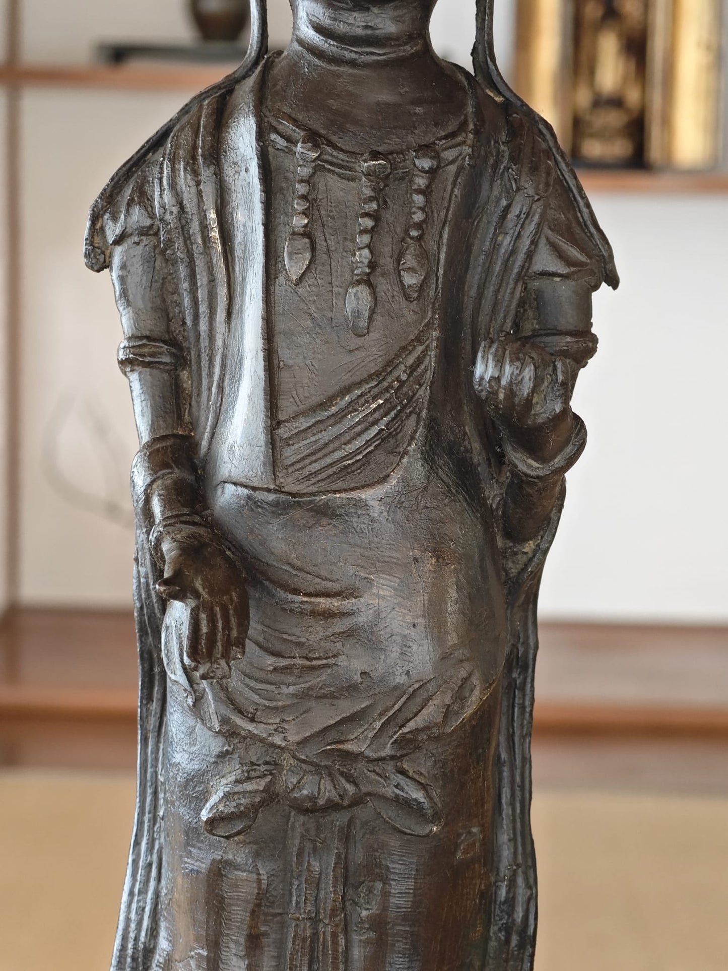 Korean Bronze Guan Yin