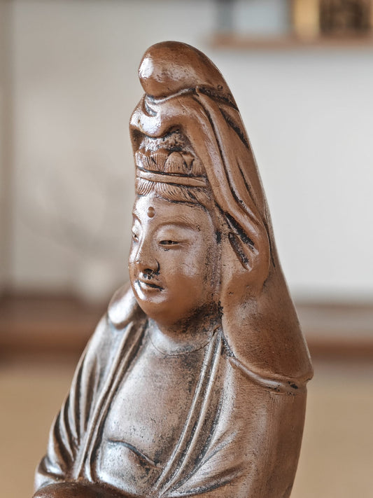 Bizen Ceramic Guan Yin - SOLD