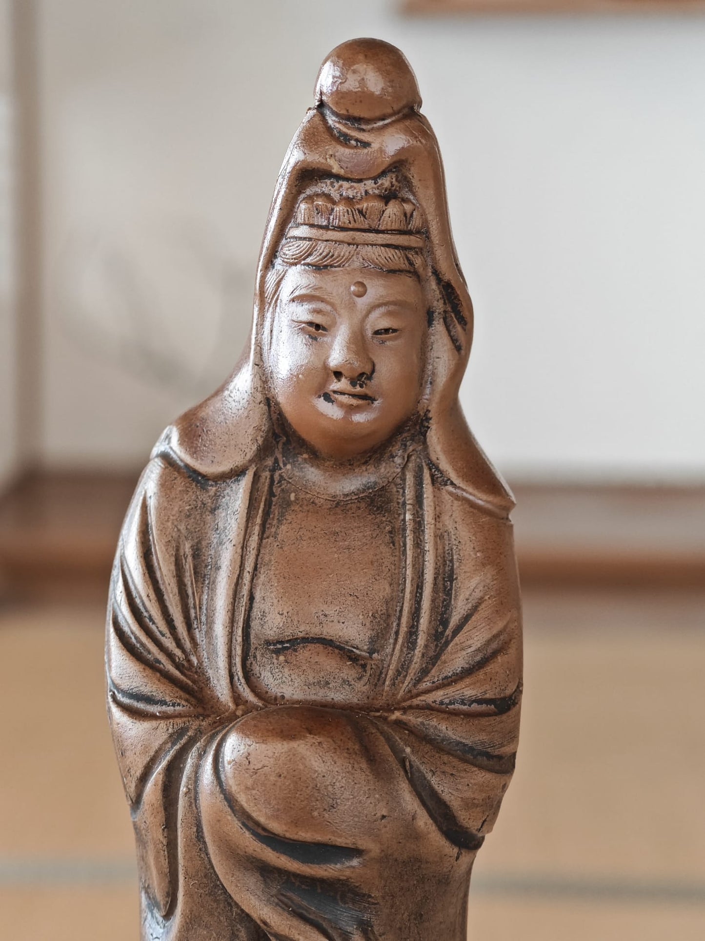Bizen Ceramic Guan Yin - SOLD