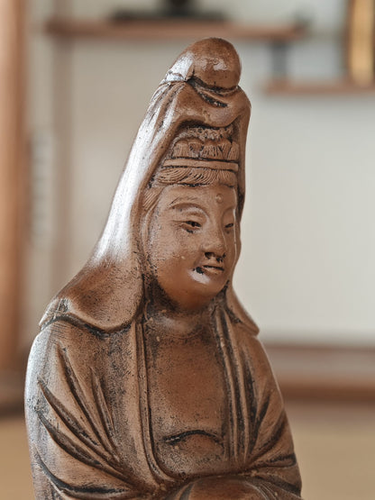Bizen Ceramic Guan Yin - SOLD