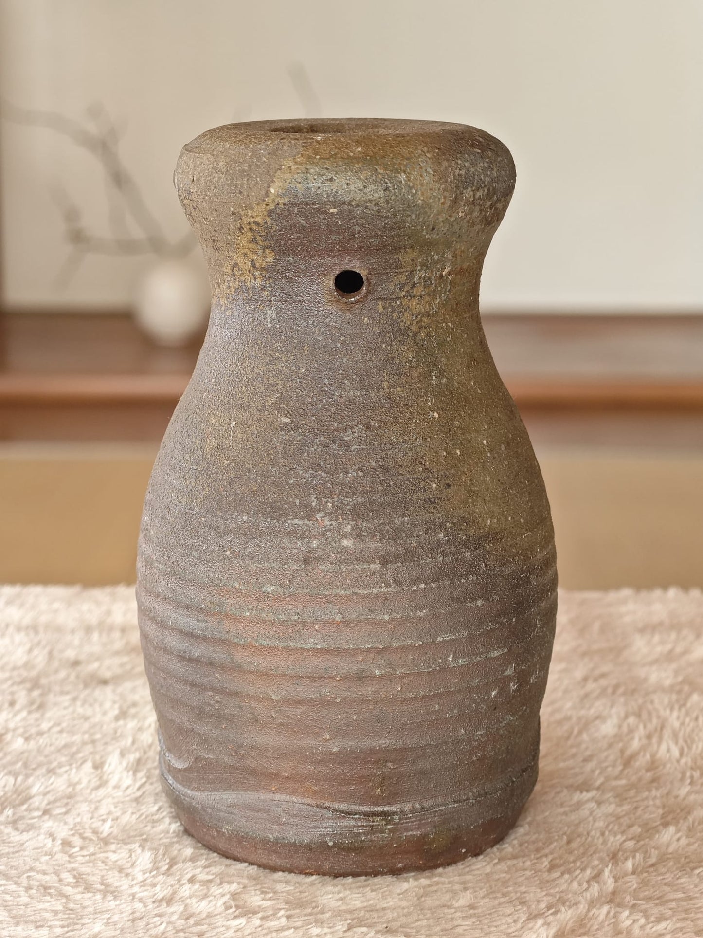 Bizen Ware Ceramic Vase