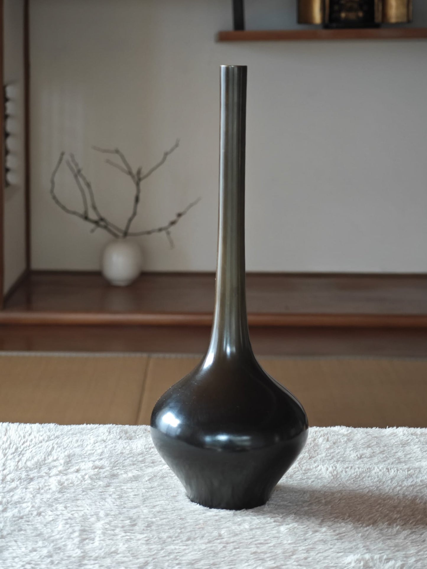 Bronze Vase by Munenori Ichinose