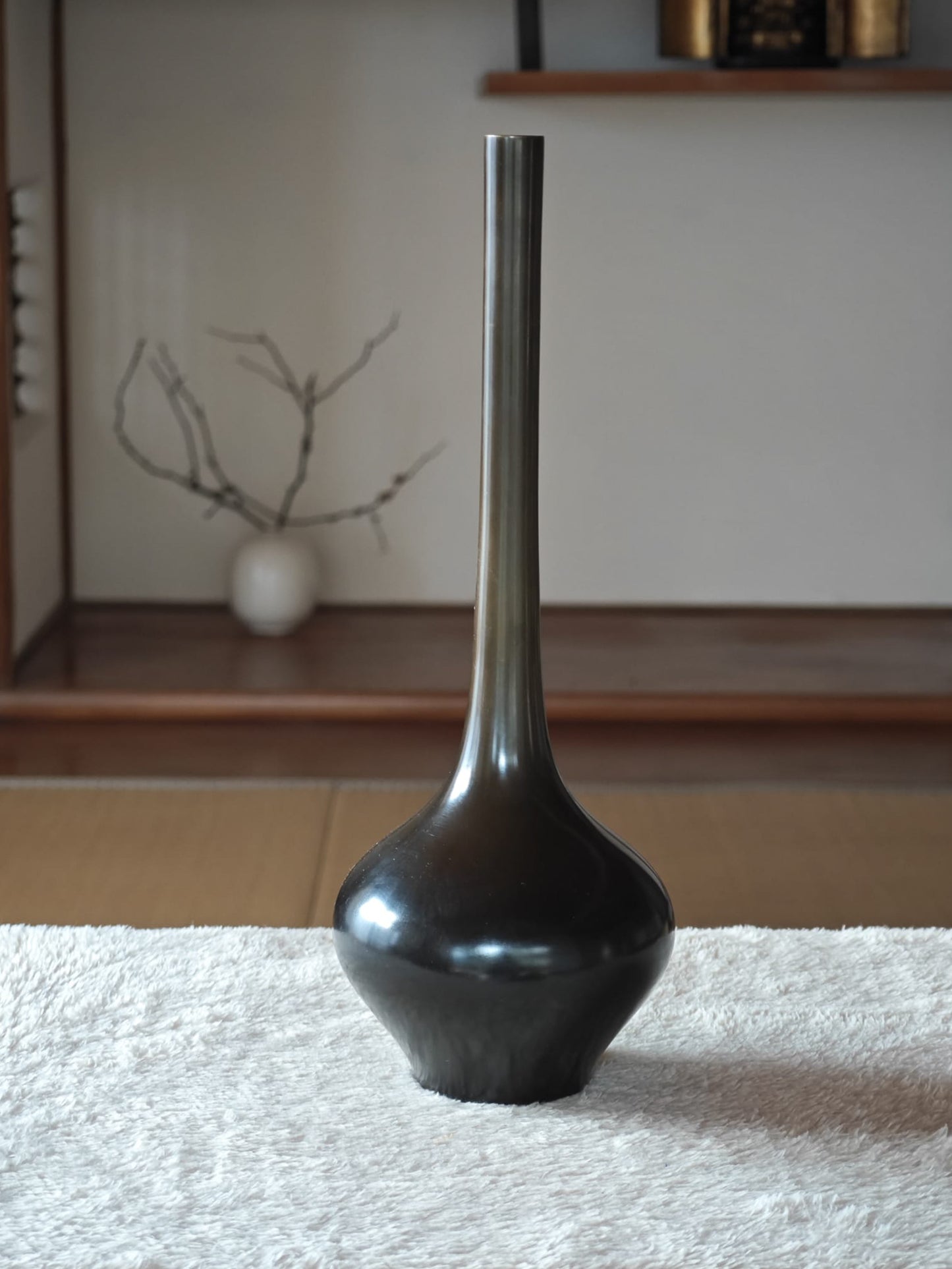 Bronze Vase by Munenori Ichinose