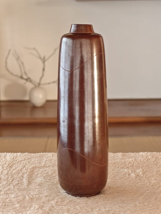Bronze Vase by Naohisa