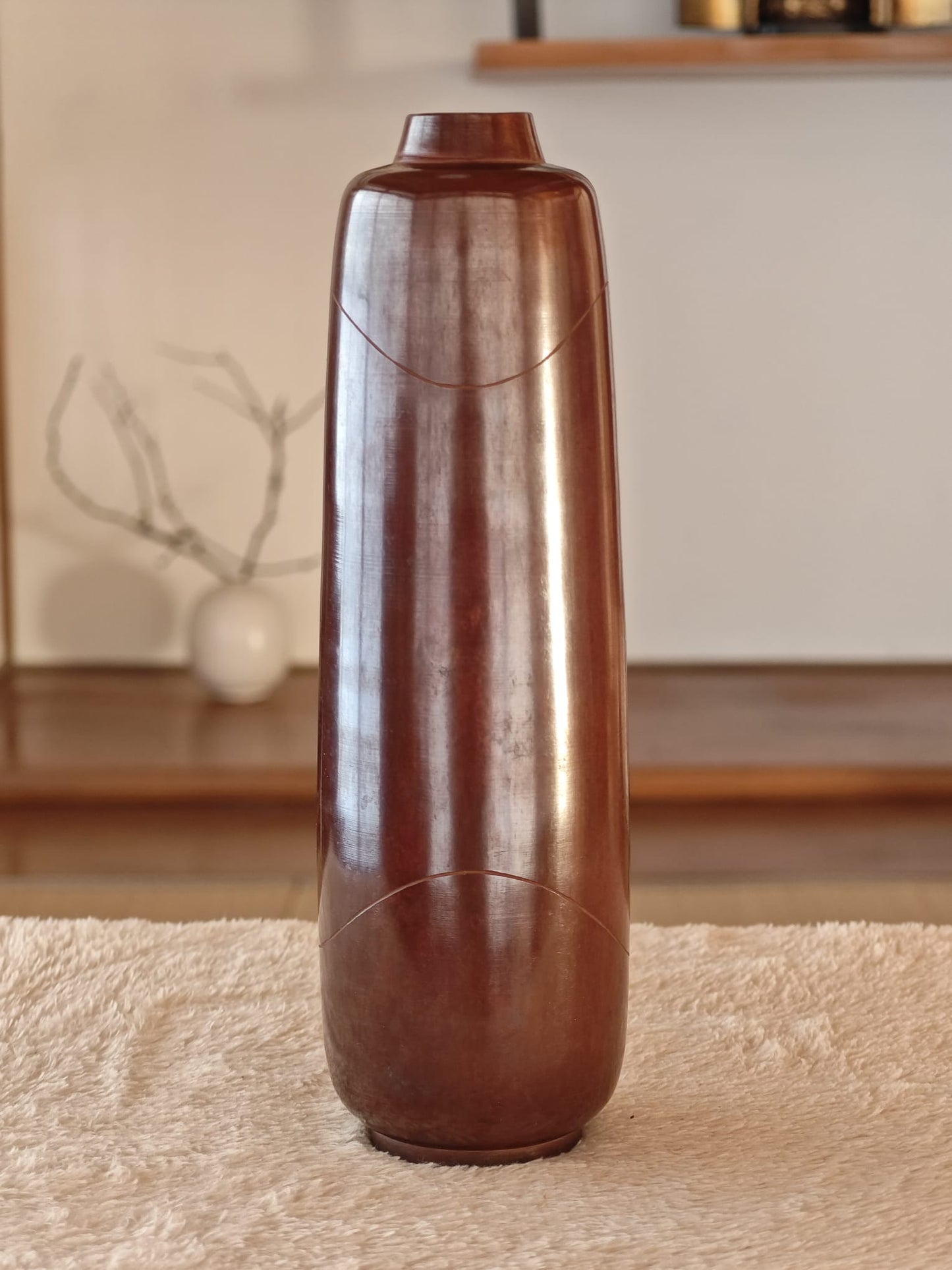Bronze Vase by Naohisa