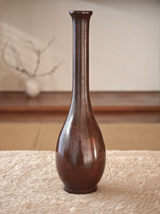 Bronze Vase by Yasumi Nakajima