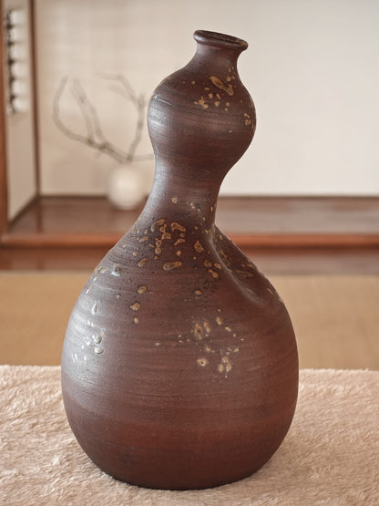 Ceramic Gourd-Shaped Vase by Keimatsuburo