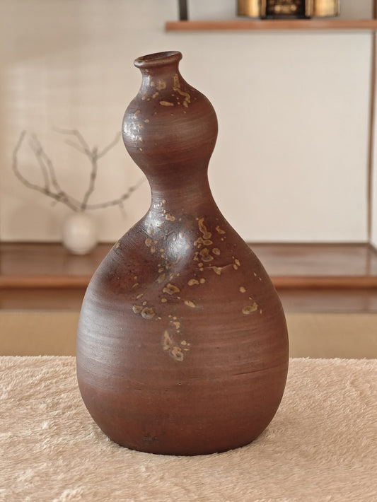 Ceramic Gourd-Shaped Vase by Keimatsuburo