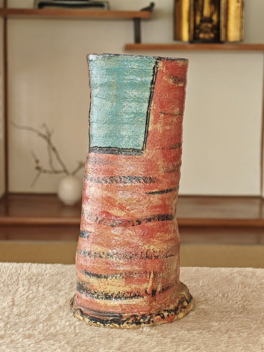 Ceramic Vase by Takatsuru Dai