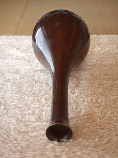 Crane Neck Bronze Vase