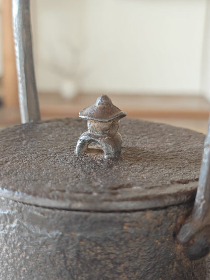 Plum Blossom Iron Tea Kettle by Nanbu Koueido