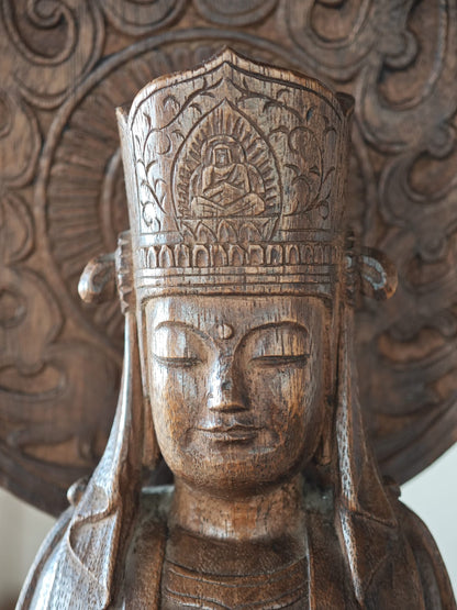 Wood Guan Yin by Honda Akihiko