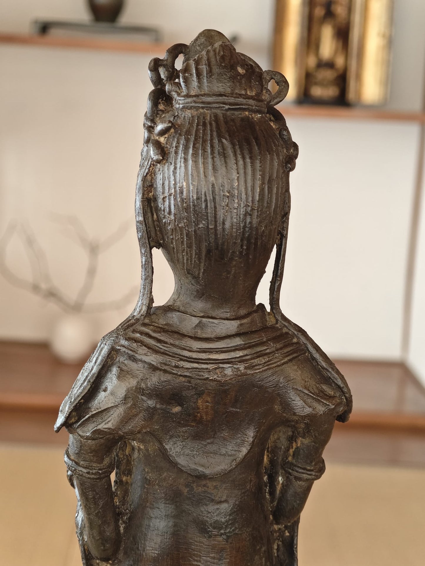 Korean Bronze Guan Yin