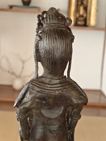 Korean Bronze Guan Yin