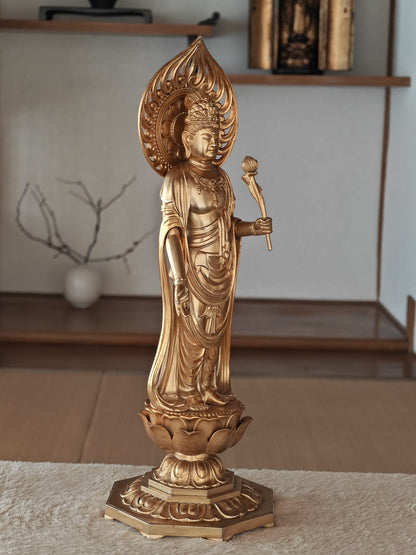 Gold Plated Guan Yin