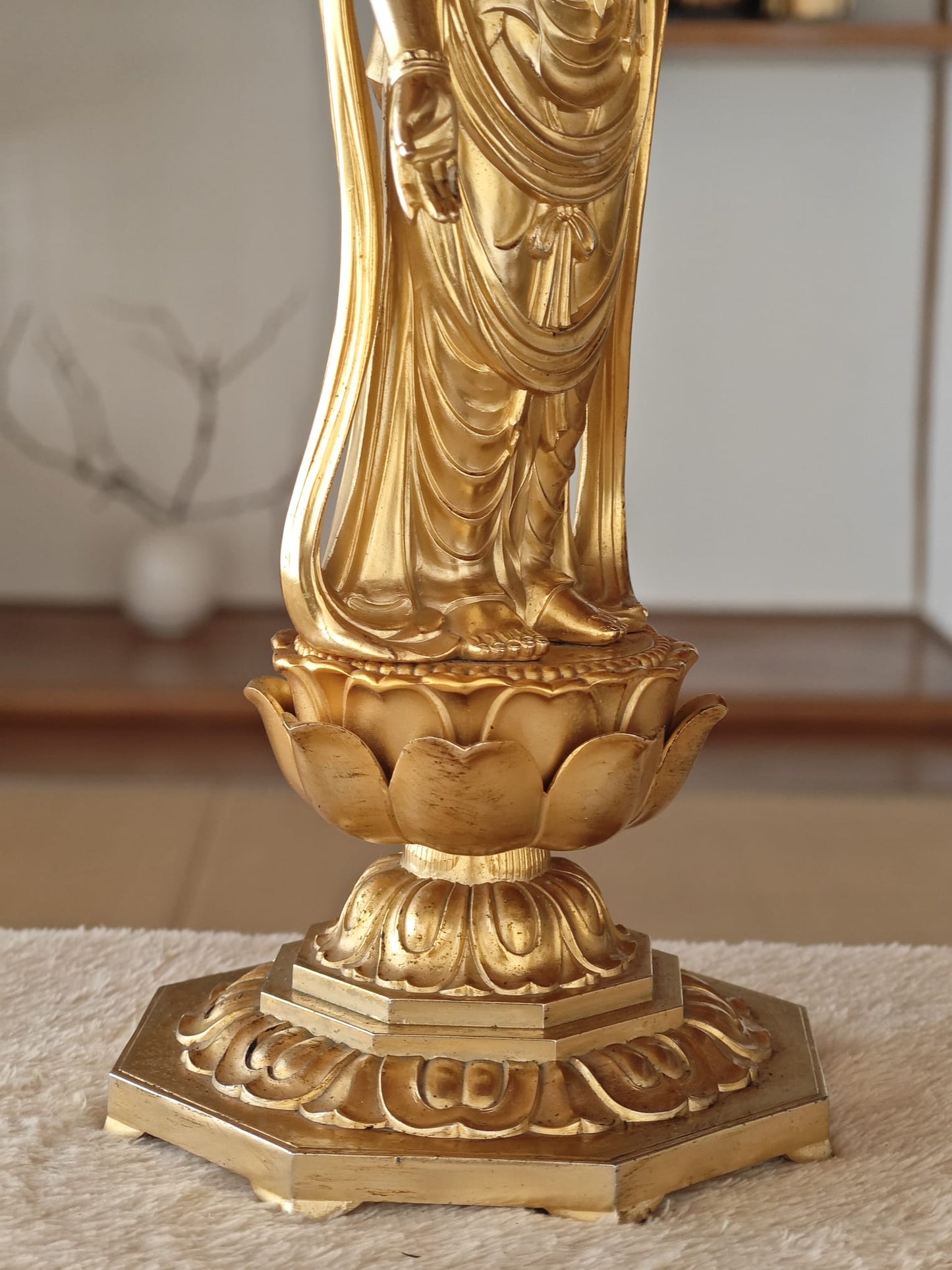 Gold Plated Guan Yin