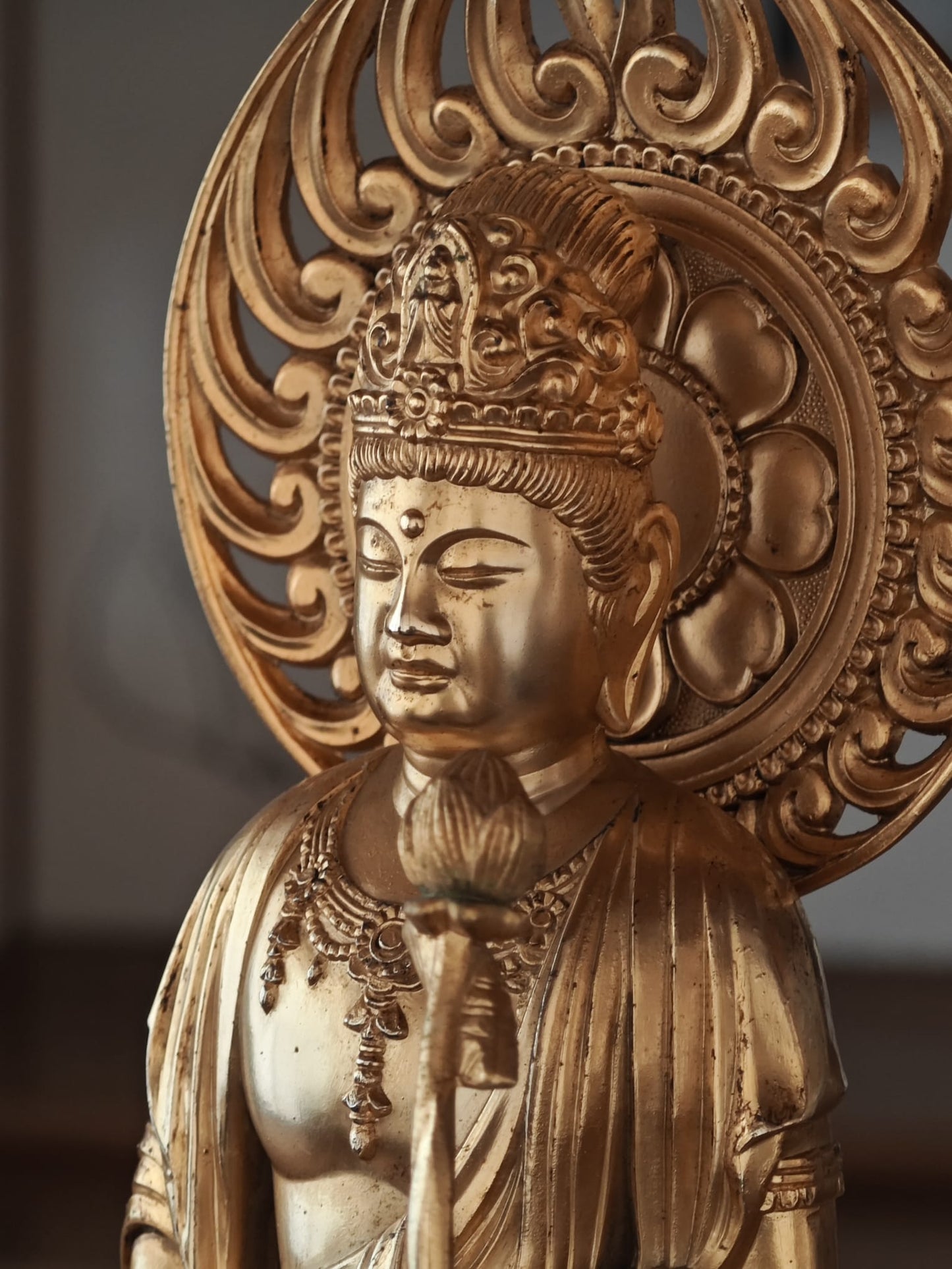 Gold Plated Guan Yin