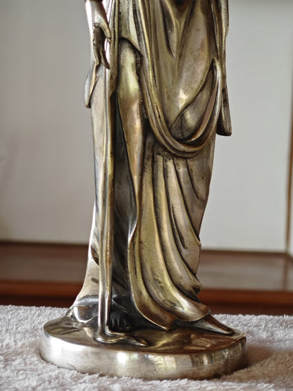 White Brass Guan Yin